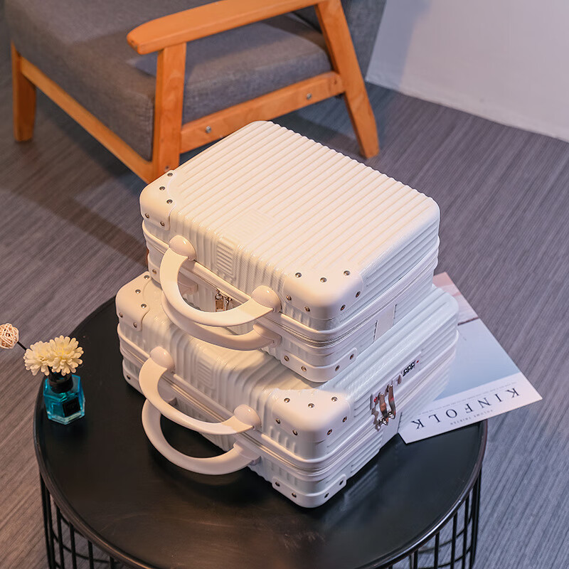 奇葩星球迷你手提箱14吋化妆箱礼品伴手礼密码硬箱子小型行李箱16吋