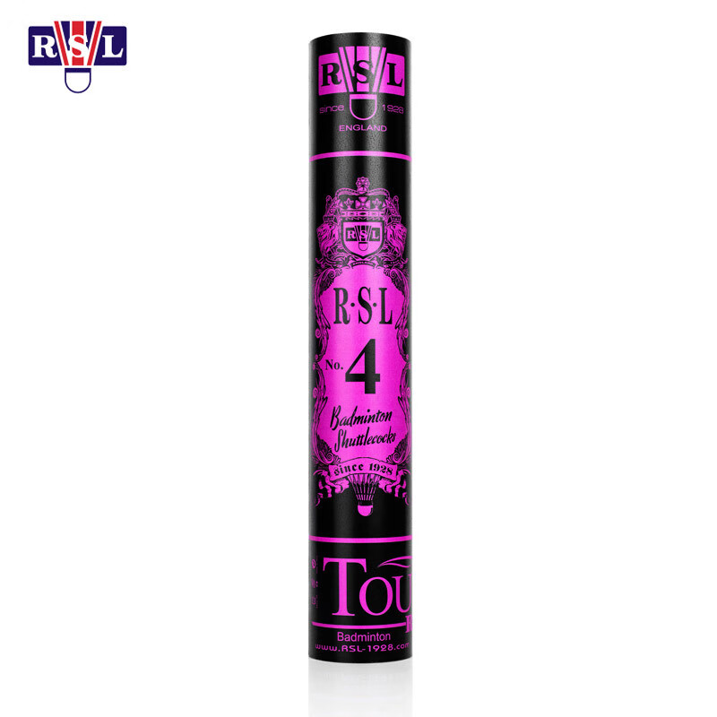 亚狮龙羽毛球NO3/4号5号6号7号8号10号稳定耐打比赛羽球单筒12只/筒 NO.4 12只装77速 1筒