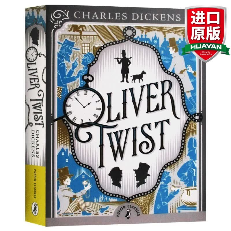 英文原版小说 雾都孤儿 Oliver Twist Puffin Classics