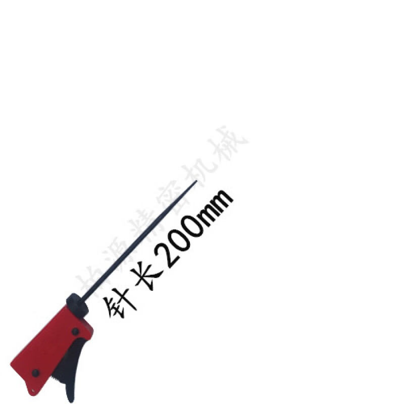 yf2手动纺织清洁捻枪捻棍加长手动绞手皮辊清洁器 手动 总长300mm,针