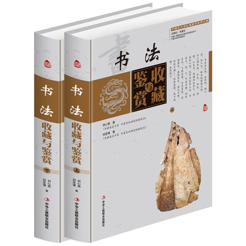 书法收藏与鉴赏 彩图版全2册精装 中国书法发展脉络传世书法作品 书法鉴赏辨伪中国艺术品收藏鉴赏实用大