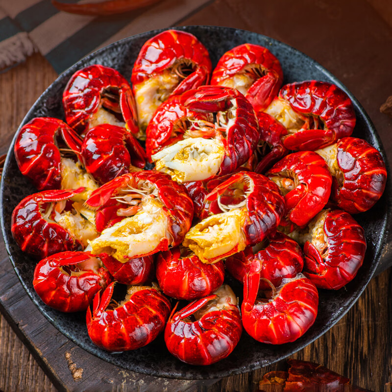 北极滩小龙虾尾特大冷冻生鲜麻辣虾球海鲜水产虾类湖北 3斤大特带冰