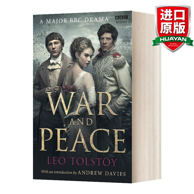 war and peace tv tie in 英文原版 战争与和平 bbc电视剧封面版 英文