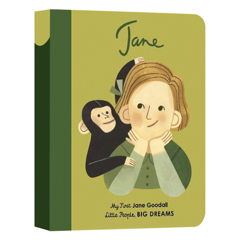 【中图原版】英文jane goodall my first jane goodall小女孩大梦想