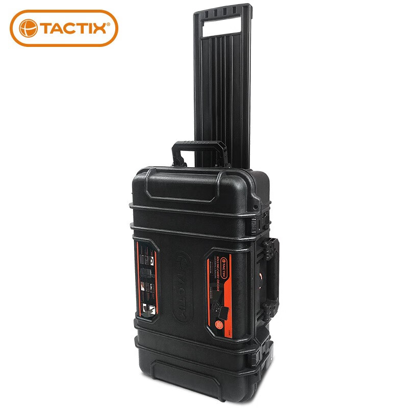 拓为 Tactix 仪器设备箱拉杆箱安全精密工具箱防水防震方格海绵防护箱子加厚320088