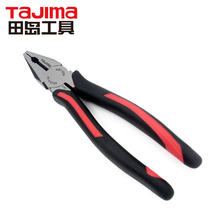 田岛（TAJIMA）8寸钢丝钳老虎钳子高品质新型耐用夹持紧固工具剪切工具 1201-1524