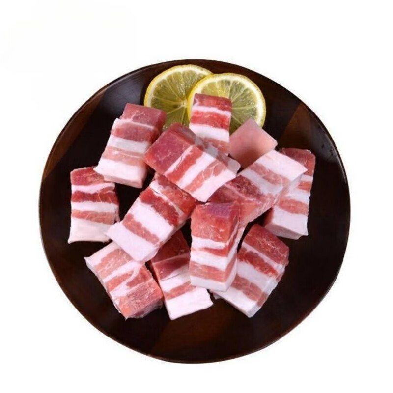 正大食品【正大】冻带皮五花肉块500g猪肉生鲜全程冷链配送