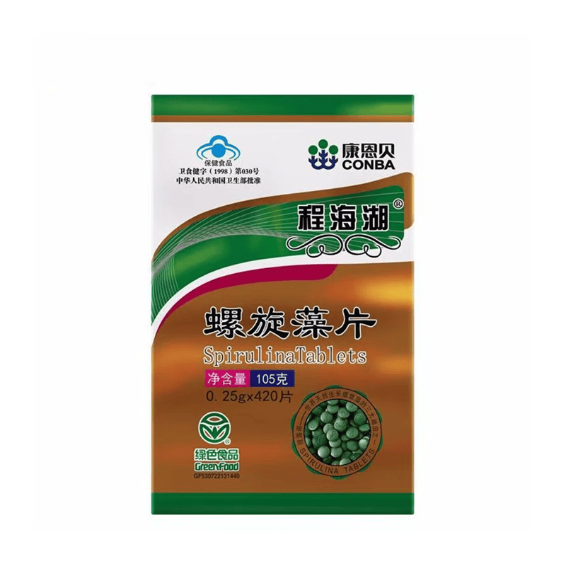 康恩贝 程海湖 螺旋藻片 0.25g/片*420片 1盒