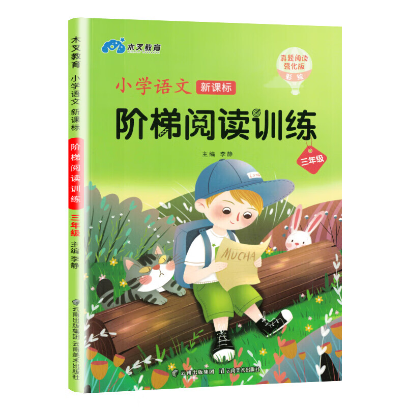 小学1-6年级阅读理解专项训练书一-二-三-四-五-六年级训练题人教版上册下册语文真题80-100篇课外同步阶梯强 小学语文新课标阶梯阅读训练：3年级 小学通用