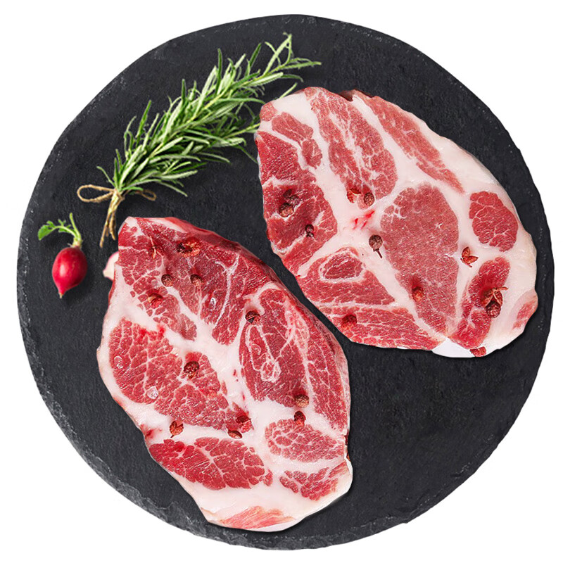 珍鲟味西班牙伊比利亚黑猪肋排整排梅花颈肉猪肋排整扇新鲜猪肉儿童