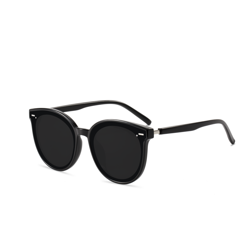 青年時(shí)代開(kāi)車(chē)墨鏡女男新款偏光太陽(yáng)鏡墨鏡有度數(shù)駕駛鏡防炫光紫外線顯瘦 明星同款-079 【0度偏光太陽(yáng)鏡】