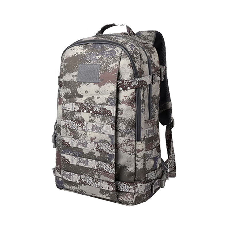 雪峰狐新式迷彩作训包战术双肩背包 登山野营训练战备携行包旅行包