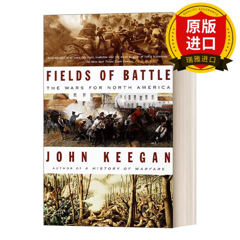 英文原版 Fields of Battle The Wars for North America 战地 北美战争 John Keegan约翰·基根 英文版 进口英语原版书籍
