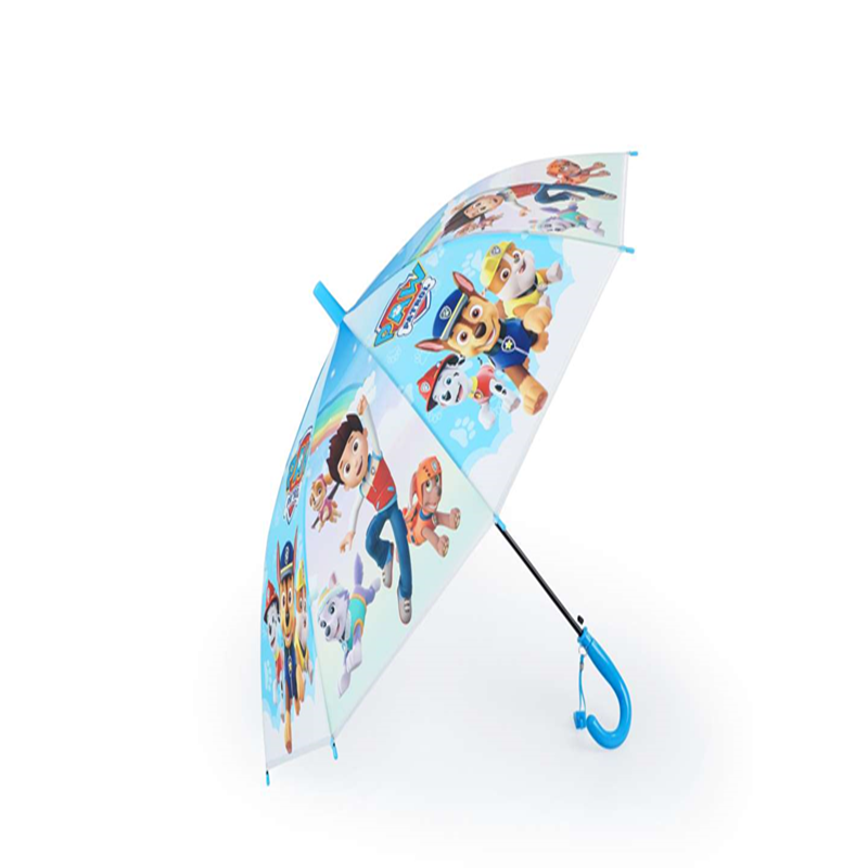 卡通儿童雨伞POE伞 创意卡通动漫个性晴雨伞 旺旺队长卡通雨伞