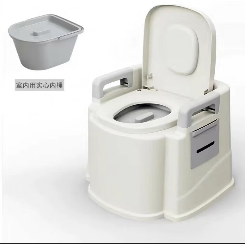 家用孕妇坐便器室内可移动老人病人残疾人卧室 01【硬便圈】豪华马桶