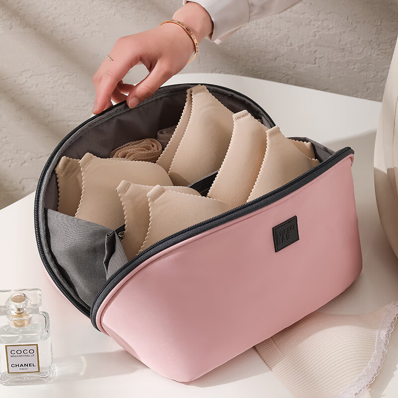 百露内衣收纳袋便携大容量文胸内裤袜子收纳包旅行出差行李箱分装神器