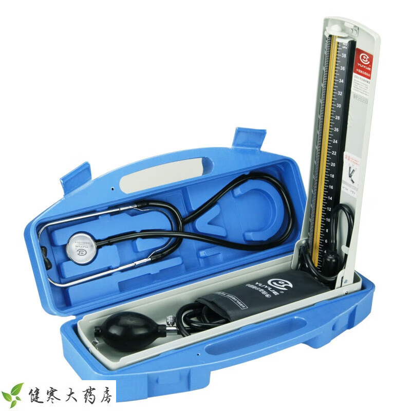 鱼跃手动老式台式血压测量仪家用医生用精准血压机计配件 台式血压计