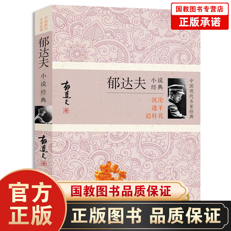 【百元神劵】正版 中国现代名家经典 郁达夫小说经典 沉沦迷羊迟桂花 郁达夫散文 中国现当代经典文学