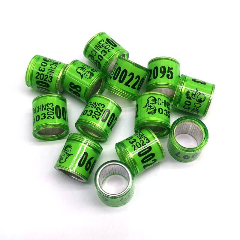 星舵鸽子脚环信鸽用品用具电子环足环2023年全国统一环赛鸽环记号定制