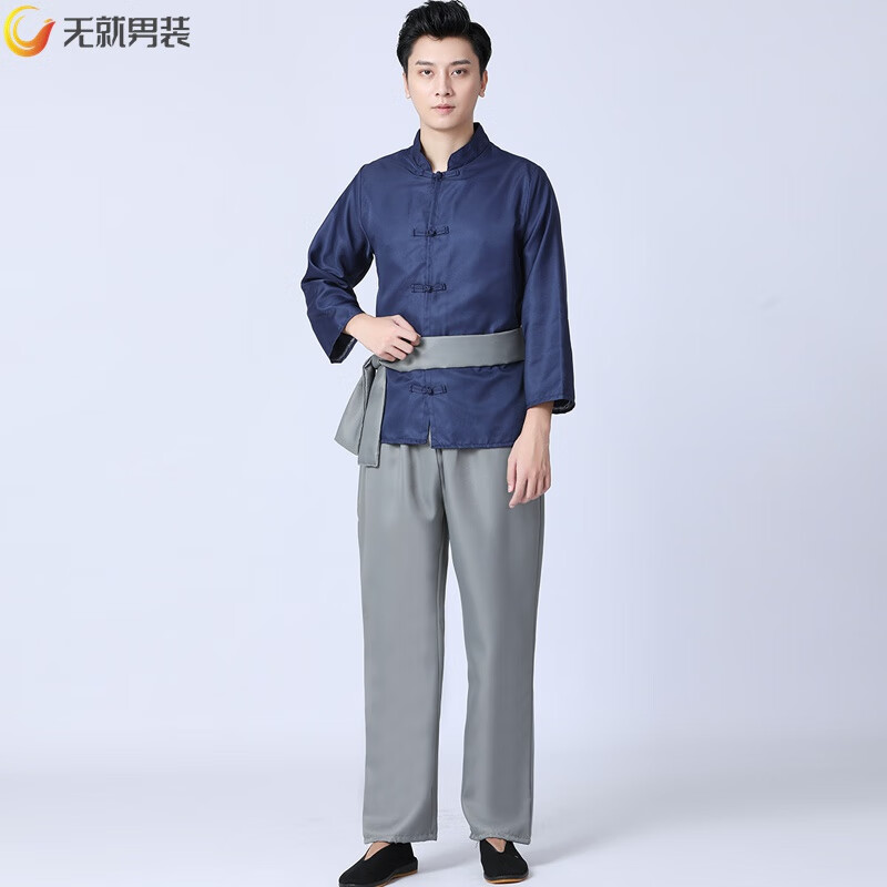 jiu)民国时期衣服服装道具民国老百姓表演服旧社会农村农民衣服店小二