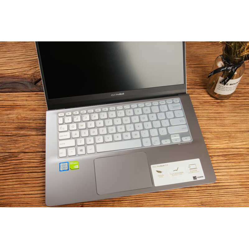 优本配华硕adol14 a豆爱豆y4200f/d v4000f/u键盘膜m4200u笔记本保护