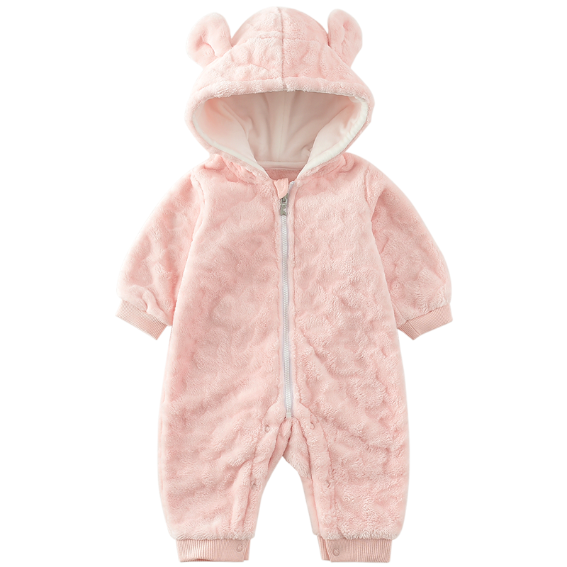 童泰品牌秋冬季婴儿加绒外出衣服，给你的宝贝最舒适的保护！