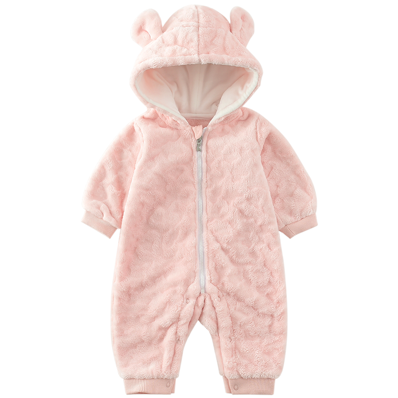 童泰品牌秋冬季婴儿加绒外出衣服,给你的宝贝最舒适的保护!