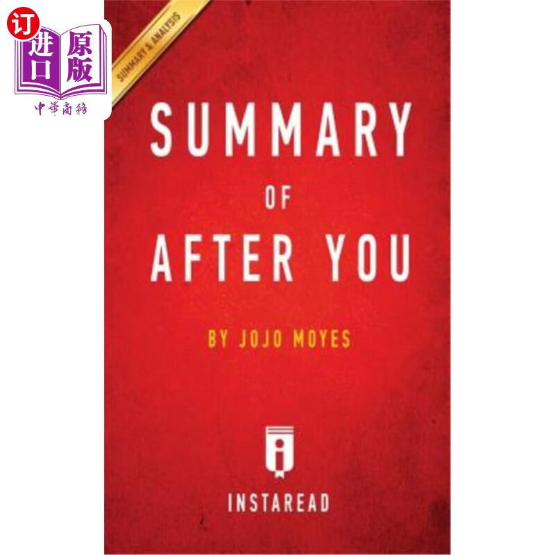 海外直订summary of after you: by jojo moyes includes analysis