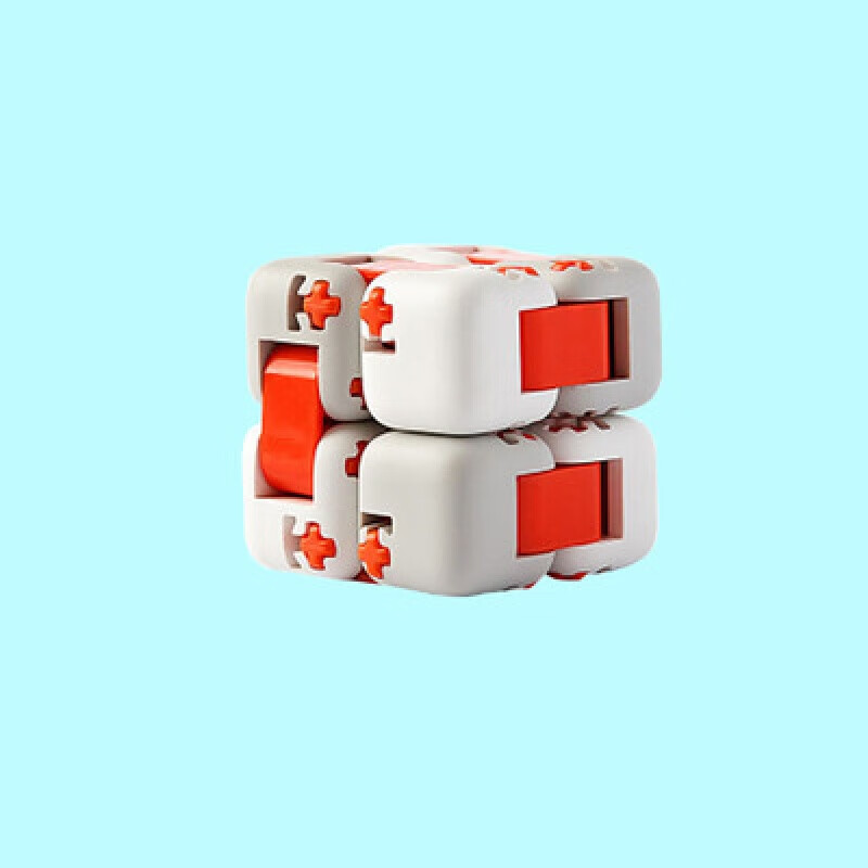 激射小米米兔指尖积木 拼装玩具无限魔方办公室减压神器 米兔指尖积木