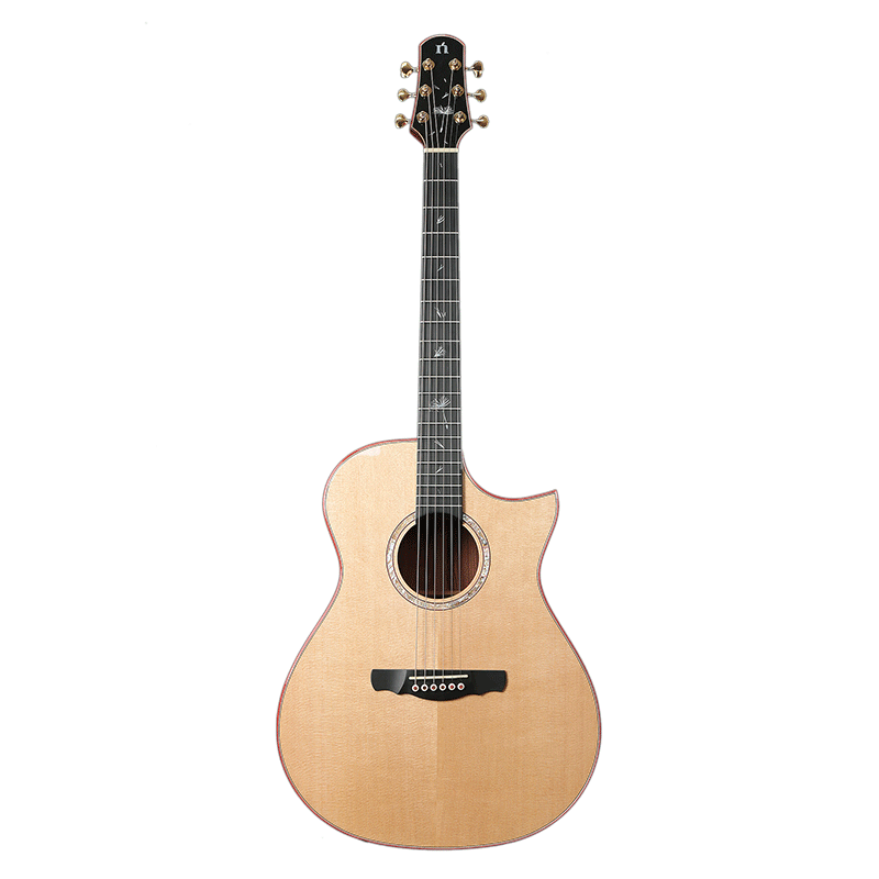 natasha 娜塔莎吉他 d5 jc5 全单板民谣木吉他 指弹电箱吉他学生 jc5