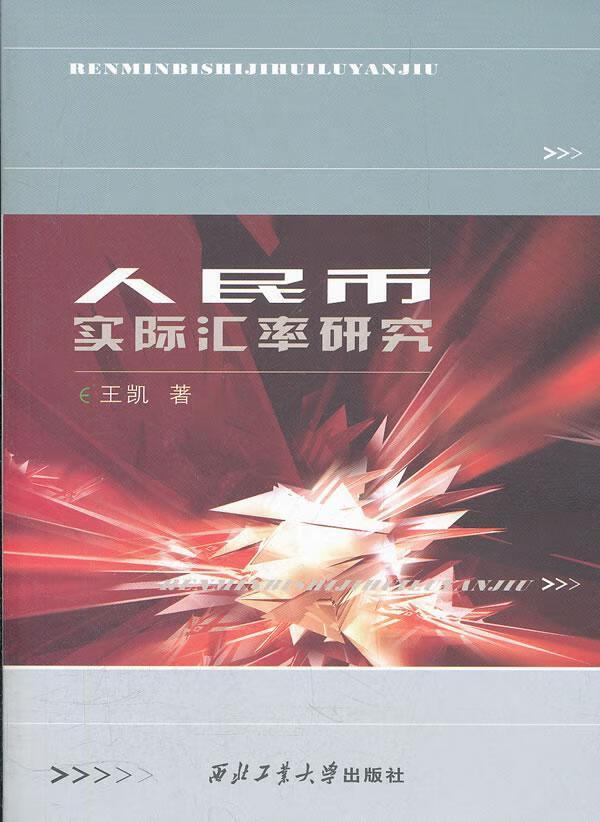 币实际汇率研究 王凯 金融与投资 9787561233047