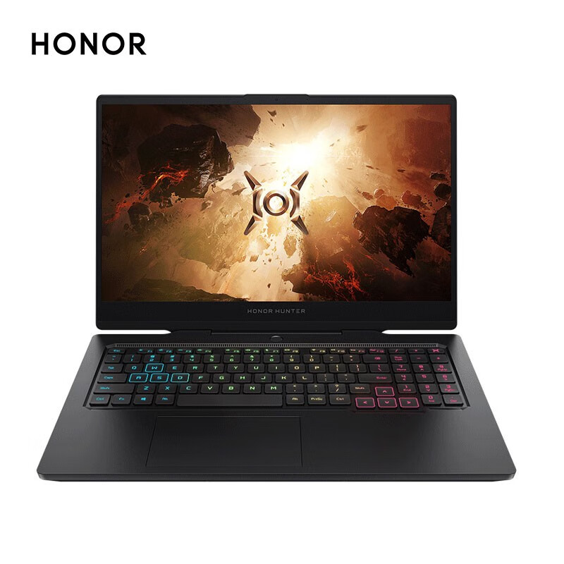 荣耀猎人HONOR HUNTER V700 16.1英寸游戏笔记本电脑(i5-10300H 16G 512G GTX1660Ti 144Hz 全sRGB)幻夜黑