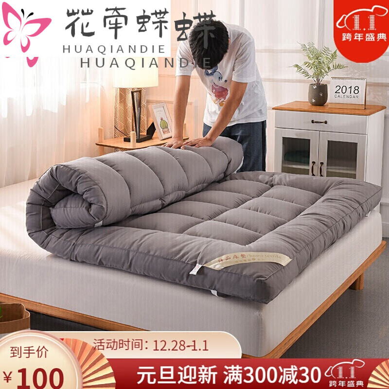 床垫护脊椎强力床垫床垫单人宿舍家用双人床垫软硬两用薄榻榻米弹簧