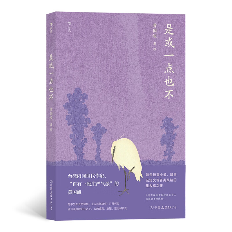 正版  是或一点也不 黄国峻著 融合小说故事及短文的集大成之作 华语文学当代文学小说