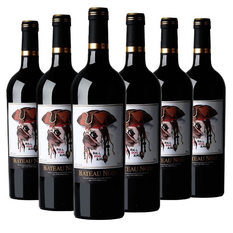 品尝黑舰重型瓶斗牛犬216朗格多克干红葡萄酒，历史价格和趋势分析|如何查看葡萄酒的历史价格