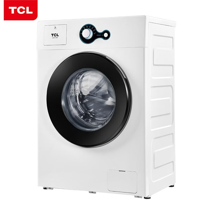TCL 6.5公斤 全自动滚筒洗衣机 一键便捷 中途添衣 高温自洁除菌 芭蕾白