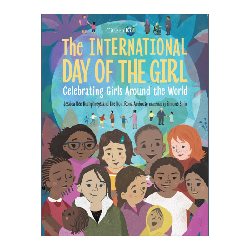 英文原版 看世界系列 国际女孩日 2022黄柏奖入围 精装 the