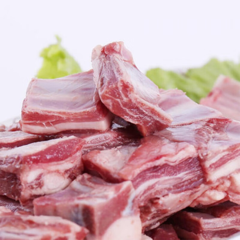 果亦橙新鲜现宰羊排新鲜冷冻烧烤食材3斤羊肉现杀羔羊排羊小排肋排