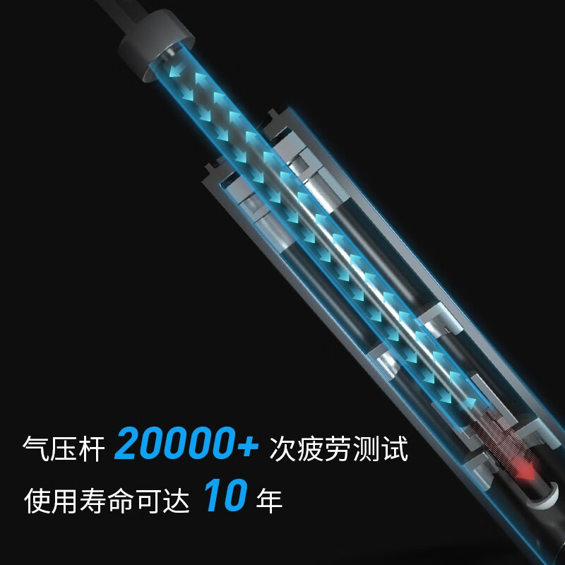 Brateck北弧 笔记本支架臂 显示器支架 笔记本电脑支架升降 显示屏支架 显示器增高架 桌面旋转底座 T161N