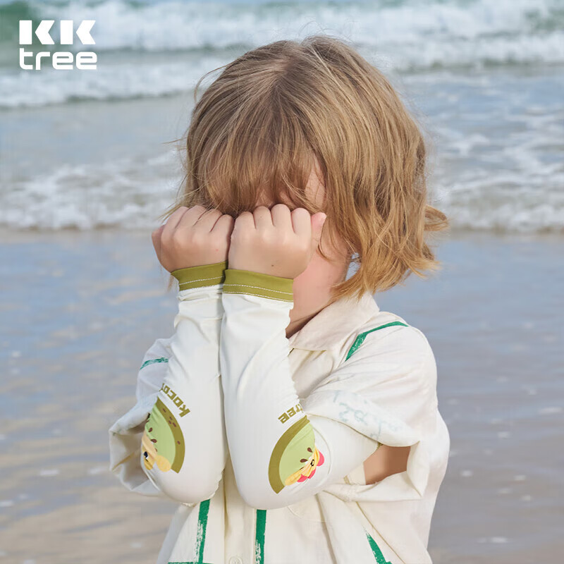 kocotreekk树儿童冰袖超薄冰丝透气男童防紫外线夏季女童宝宝防晒袖套