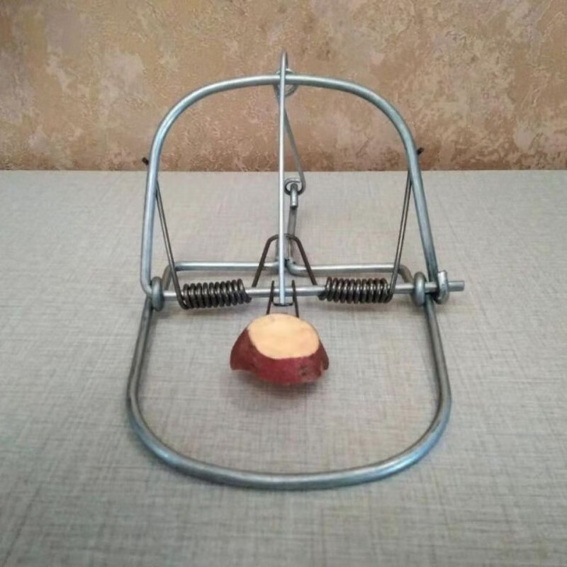 晗畅5个装家用加强野外强力老鼠夹捕鼠器灭鼠神器捉田鼠铁质夹子地夹