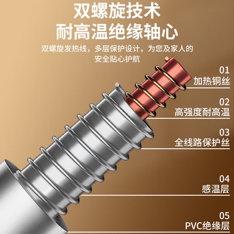 长城电热毯双人双控调温电褥子加热毯除螨定时自动断电暖床电暖毯子 双人双控长2.0米*宽1.8米