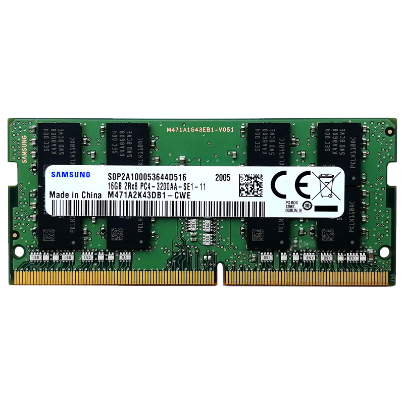 三星（SAMSUNG）笔记本内存条4G8G16G32G DDR4 DDR3内存适用联想戴尔华硕宏碁等 DDR4 3200 16G