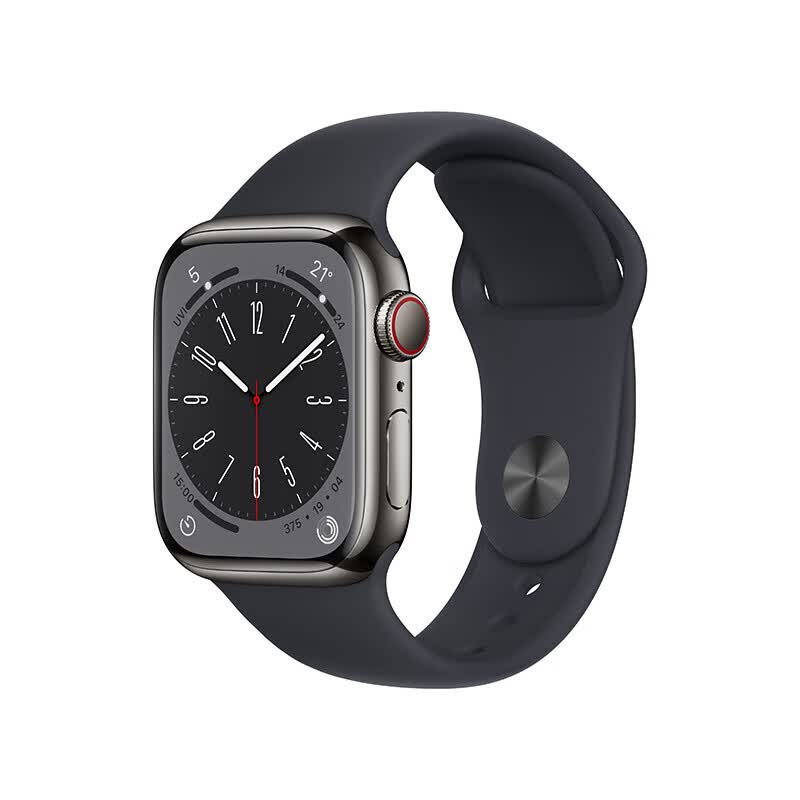 Apple Watch Series 8 智能手表GPS款41毫米午夜色铝金属表壳午夜色运动型表带 MNP53CH/A属于什么档次？