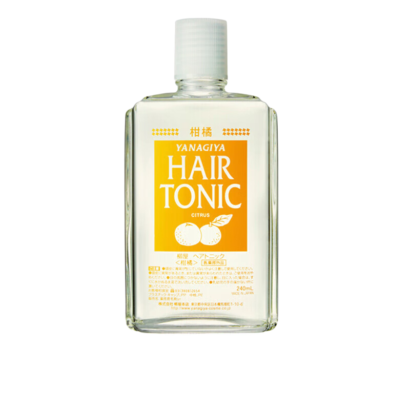 柳屋日本原裝發(fā)根頭發(fā)營(yíng)養(yǎng)液養(yǎng)發(fā)固發(fā)安全滋養(yǎng)液男生女生護(hù)發(fā)水護(hù)發(fā)液 柑橘味生発液240ml