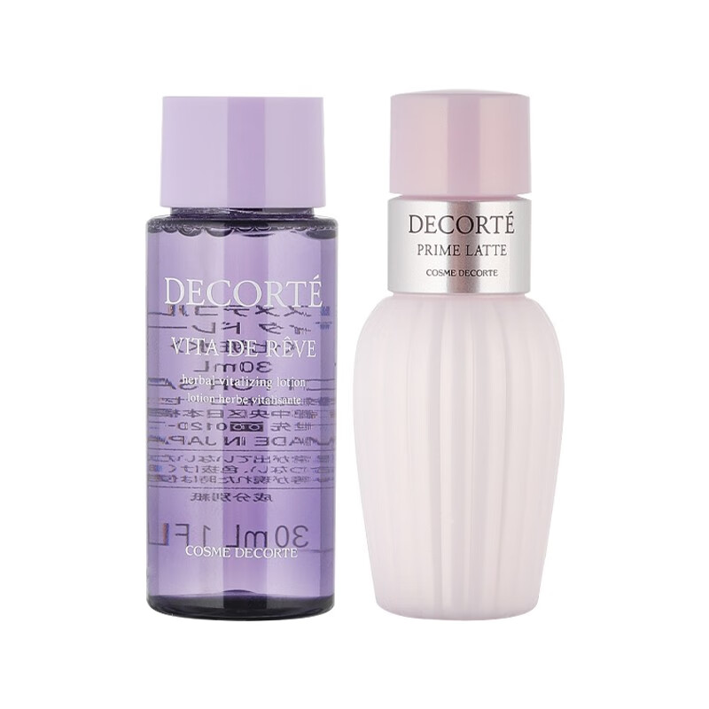 黛珂（COSME DECORTE）黛珂紫苏精华水+牛油果乳液（30ml+30ml) 中样 1号会员店
