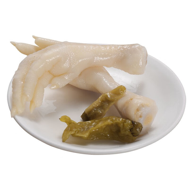 重庆风味单个泡椒凤爪鸡肉零食一包22g*5-30包重庆特产泡椒鸡爪子美食