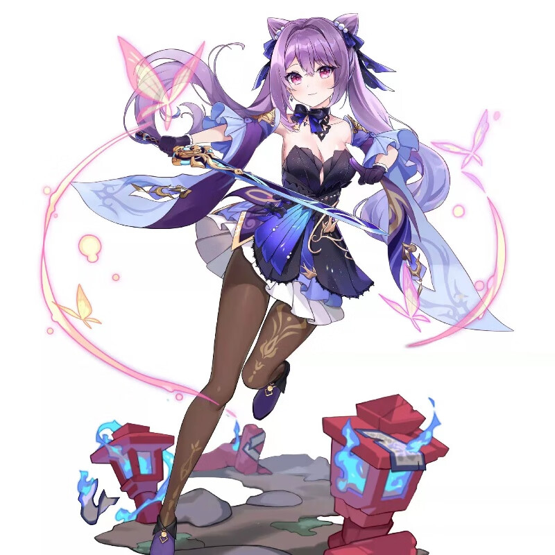 原神立牌动漫二次元原神周边原创画师魈周边高透亚克力16cm大立牌 刻