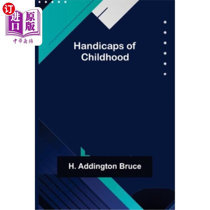 海外直订handicaps of childhood 障碍儿童