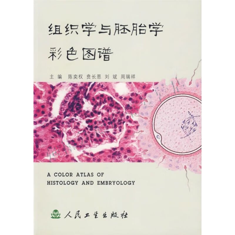 组织学与胚胎学彩色图谱【上新】